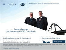 Tablet Screenshot of fehmarn.wetreu.de